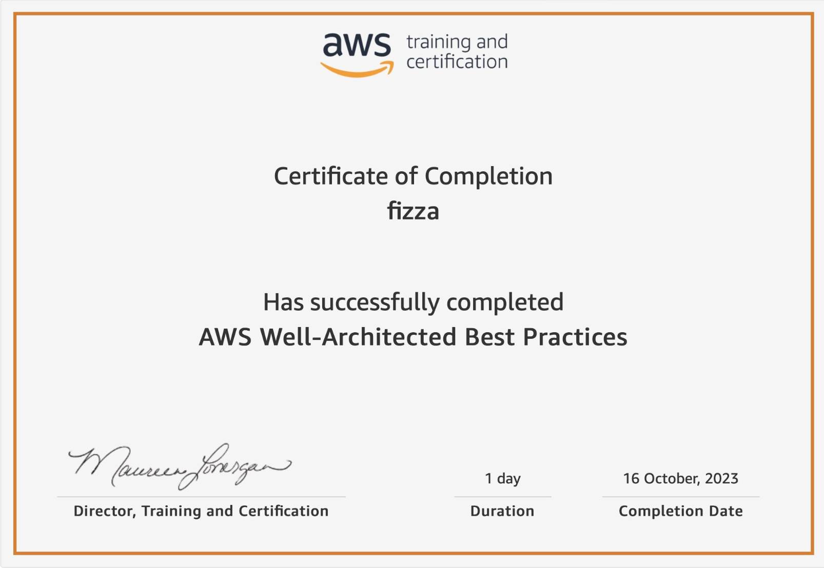 AWS Well-Architected Best Practices